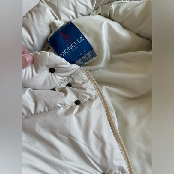 Firm price🎈Moncler Beige Puffer Jacket Size 1 - Picture 6 of 17